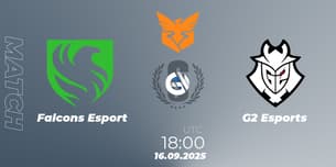 Falcons Esport VS G2 Esports