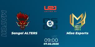 Sangal ALTERS VS Misa Esports