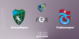 Kocaelispor VS Trabzonspor