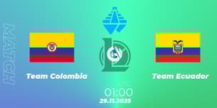 Team Colombia VS Team Ecuador