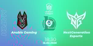 Anubis Gaming VS NextGeneration Esports