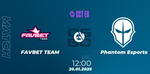 FAVBET TEAM VS Phantom Esports