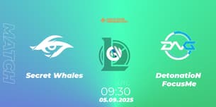 Secret Whales VS DetonatioN FocusMe