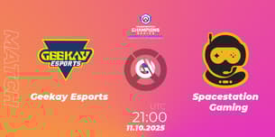 Geekay Esports VS Spacestation Gaming