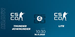 THUNDER dOWNUNDER VS LITE eSports