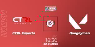 CTRL Esports VS Boogeymen