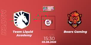 Team Liquid Academy VS Boars Gaming