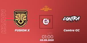 FUSION X VS Contra GC