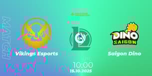Vikings Esports VS Saigon Dino