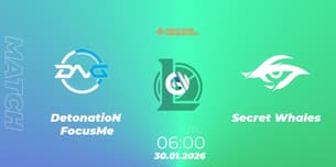 DetonatioN FocusMe VS Secret Whales