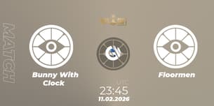 Bunny With Clock VS Floormen