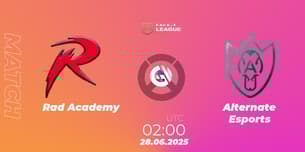 Rad Academy VS Alternate Esports