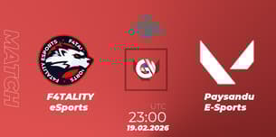 F4TALITY eSports VS Paysandu E-Sports F4TALITY eSports VS Paysandu E-Sports