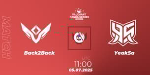 Back2Back VS YeakSa