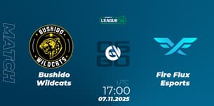 Bushido Wildcats VS Fire Flux Esports