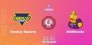 Geekay Esports VS DhillDucks