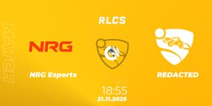 NRG Esports VS REDACTED