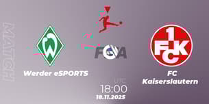 Werder eSPORTS VS FC Kaiserslautern