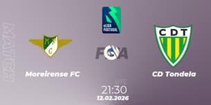 Moreirense FC VS CD Tondela