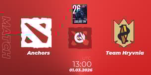 Anchors VS Team Hryvnia Anchors VS Team Hryvnia