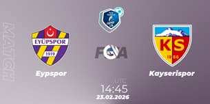 Eyüpspor VS Kayserispor