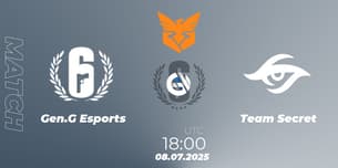 Gen.G Esports VS Team Secret