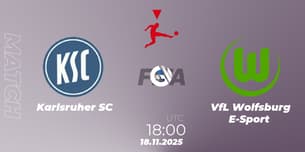 Karlsruher SC VS VfL Wolfsburg E-Sport