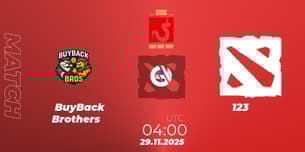 BuyBack Brothers VS ЯЧЁ123