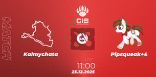 Kalmychata VS Pipsqueak+4