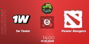 1w Team VS Power Rangers