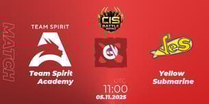 Team Spirit Academy VS Yellow Submarine