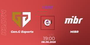 Gen.G Esports VS MIBR