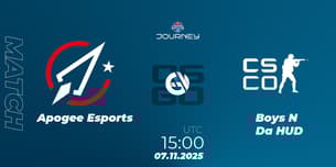 Apogee Esports VS Boys N Da HUD