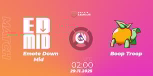 Emote Down Mid VS Boop Troop