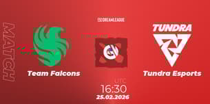 Team Falcons VS Tundra Esports