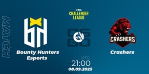 Bounty Hunters Esports VS Crashers