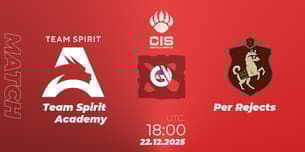 Team Spirit Academy VS Perú Rejects