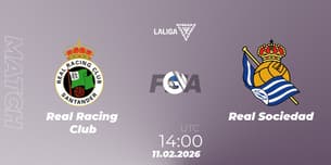 Real Racing Club VS Real Sociedad