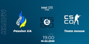 Passion UA VS Team mouse