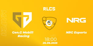 Gen.G Mobil1 Racing VS NRG Esports Gen.G Mobil1 Racing VS NRG Esports