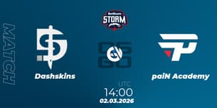 Dashskins VS paiN Academy Dashskins VS paiN Academy