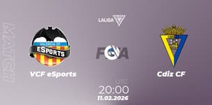VCF eSports VS Cádiz CF