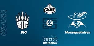 BIG VS Mousquetaires BIG VS Mousquetaires