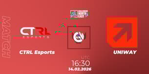 CTRL Esports VS UNIWAY
