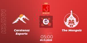 Carstensz Esports VS The Mongolz Carstensz Esports VS The Mongolz