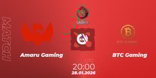 Amaru Gaming VS BTC Gaming