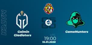 Gaimin Gladiators VS GameHunters