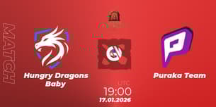 Hungry Dragons Baby VS Puraka Team