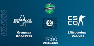 Grannys Knockers VS Lithuanian Wolves