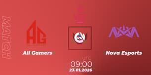 All Gamers VS Nova Esports